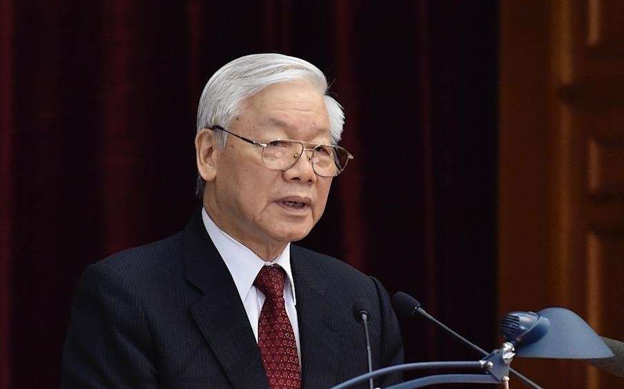 Tong bi thu Nguyen Phu Trong duoc gioi thieu lam Chu tich nuoc hinh anh