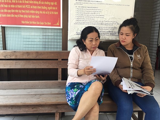 Mot co gai bi oan duoc toa boi thuong 400 trieu dong hinh anh