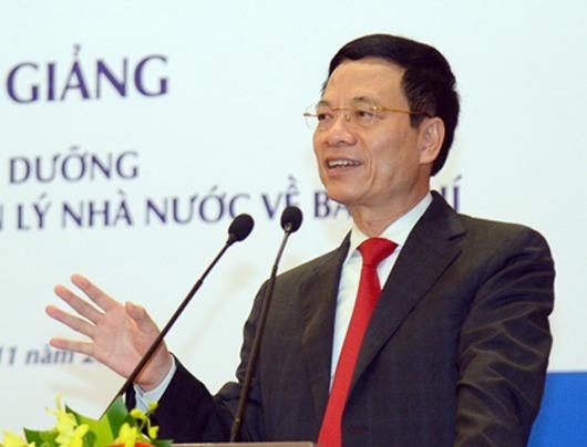 Bo truong Nguyen Manh Hung: Tin co kiem chung la manh dat cua bao chi hinh anh