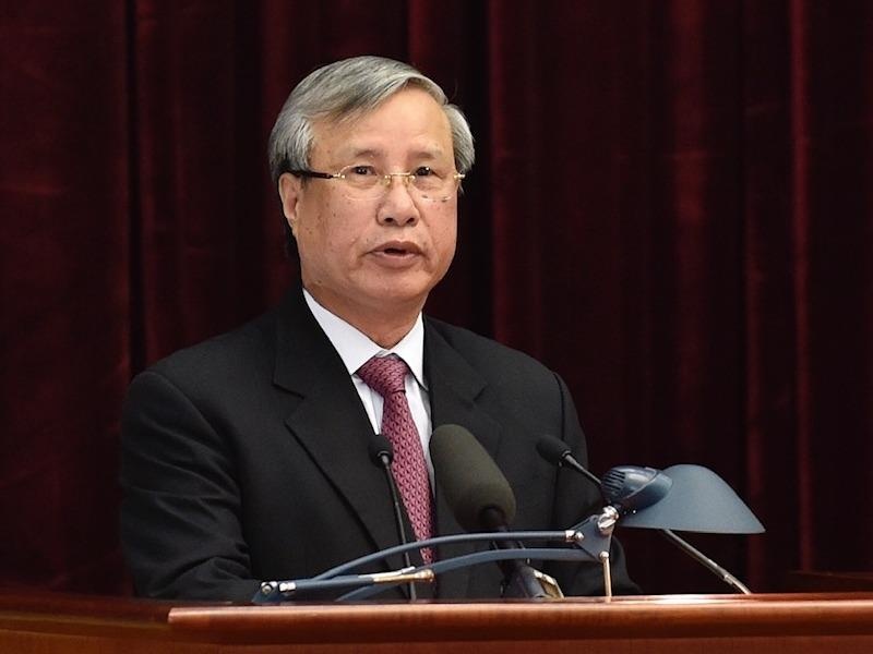 Trung uong lay phieu tin nhiem 21 Uy vien Bo Chinh tri, Ban Bi thu hinh anh