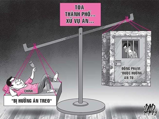 Bi cao chinh duoc an treo anh 1