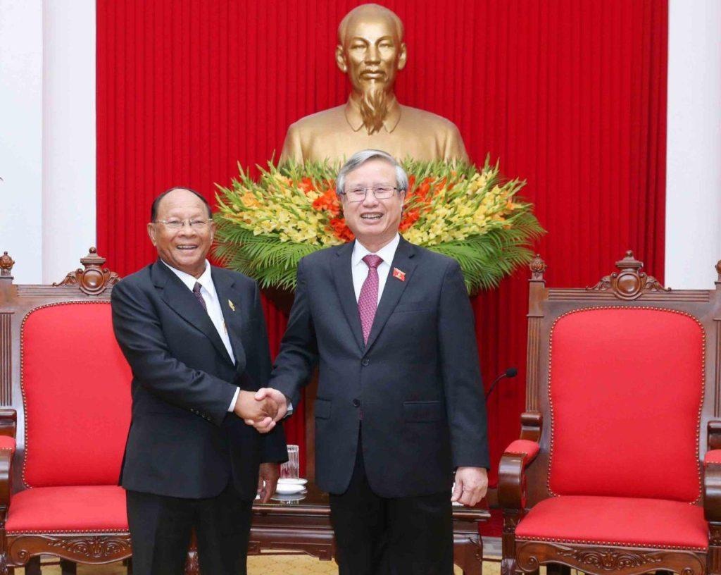 tiep Chu tich Quoc hoi Vuong quoc Campuchia anh 2