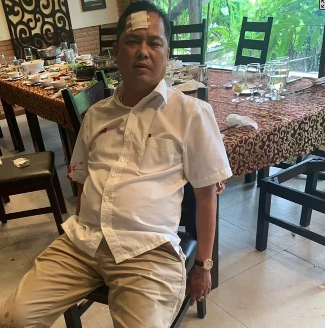 giang hồ vây xe công an ở Đồng Nai ảnh 2 giang ho vay xe cong an o Dong Nai anh 2