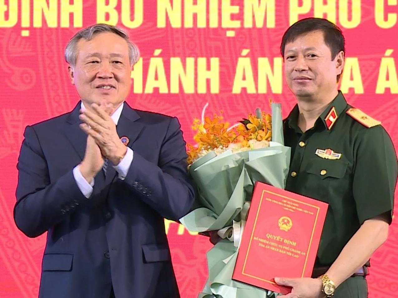 Trao quyet dinh bo nhiem Pho chanh an TAND toi cao hinh anh