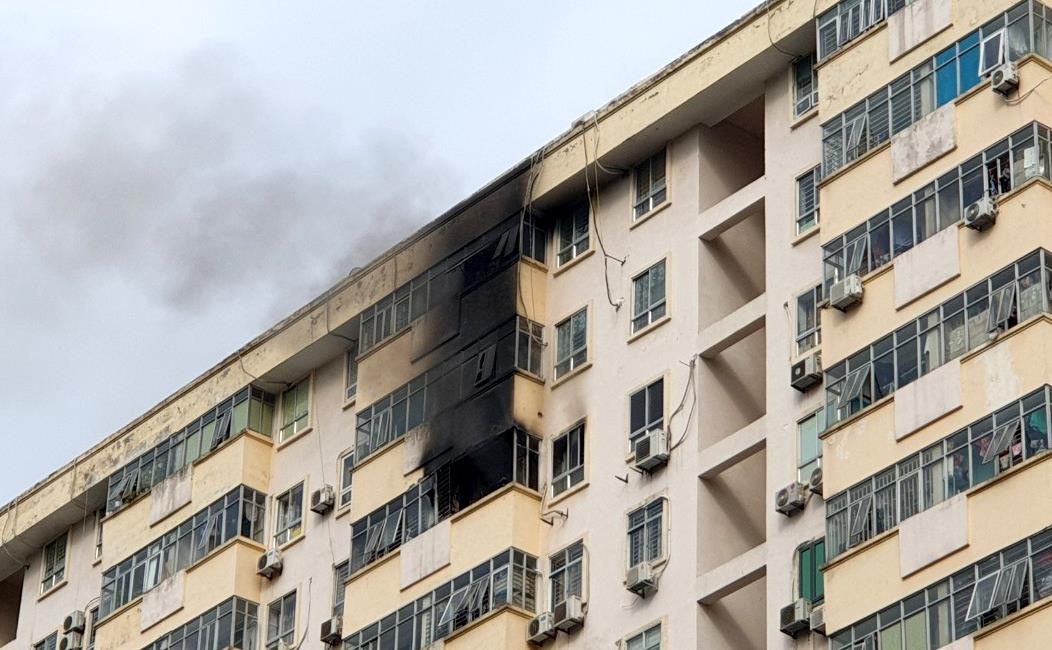 Chay chung cu o Cau Giay anh 1