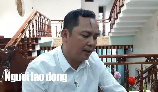 Giang hồ vây xe chở công an ảnh 1 Giang ho vay xe cho cong an anh 1