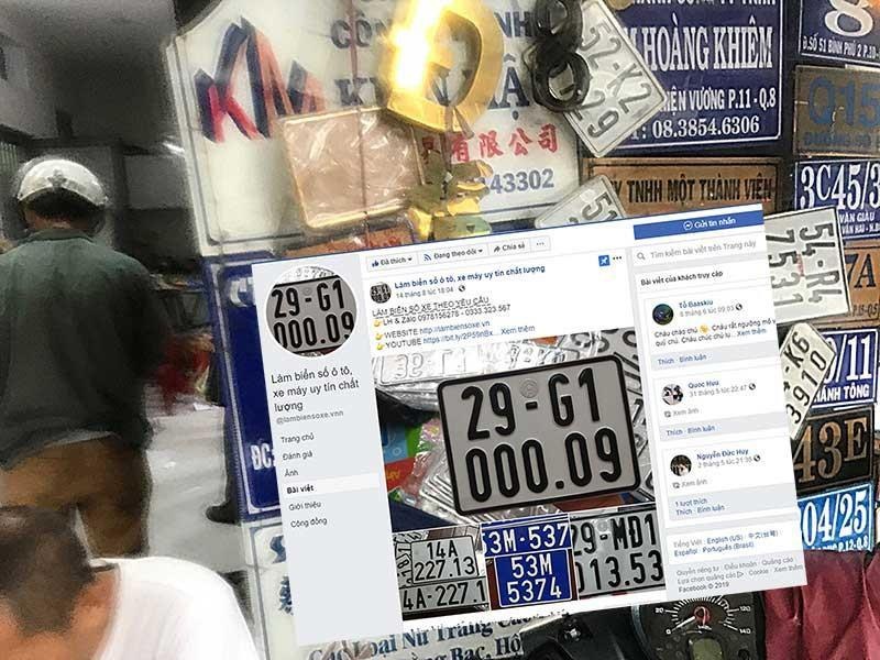 Lua nhieu nguoi lam bien so xe gia hinh anh