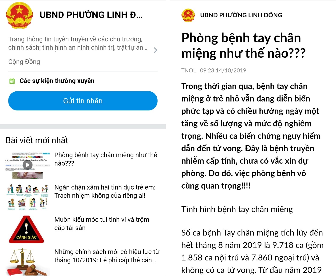 dich benh tay chan mieng tai TP.HCM anh 2