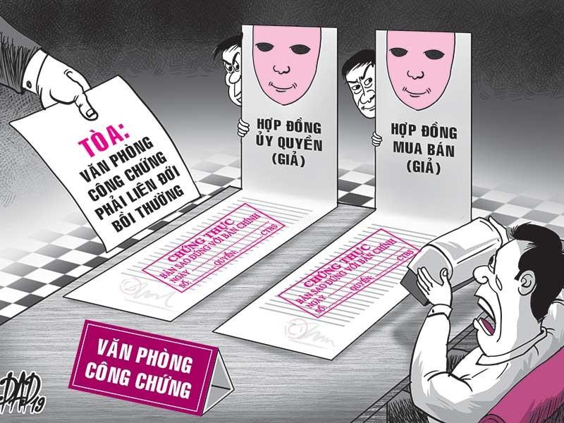 Cong chung vien bi toa buoc boi thuong ca ty dong hinh anh