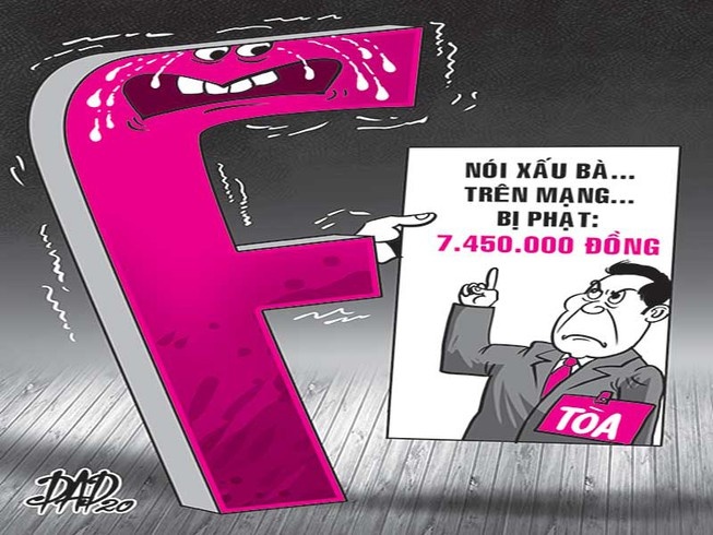 Ba ban ve so bi noi xau tren Facebook hinh anh