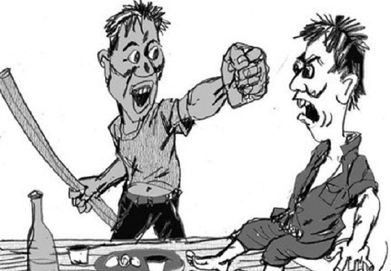 Bi ngan can viec cay dat, dung mo let danh nguoi hinh anh