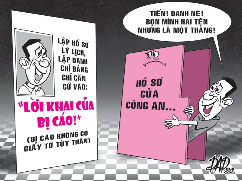 Bi truy to, xet xu nham ten hinh anh