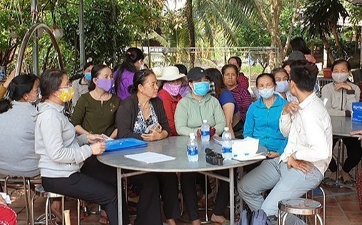 Vo hui 10 ty dong o Cu Chi, hang chuc nguoi lao dao hinh anh