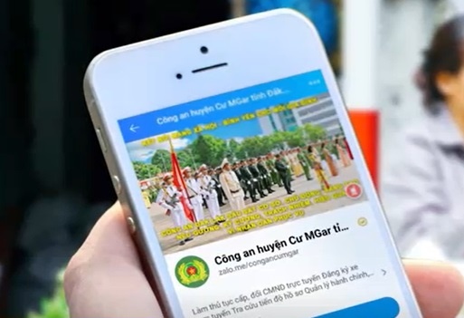 Cong an Dak Lak lap 102 tai khoan Zalo tiep nhan to giac toi pham hinh anh