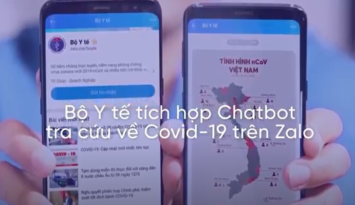 Chatbot nCoV giup nhanh chong tra cuu benh vien tiep nhan ca benh hinh anh