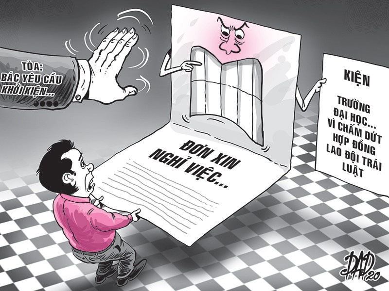 Vien chuc tu xin nghi viec roi… kien hinh anh