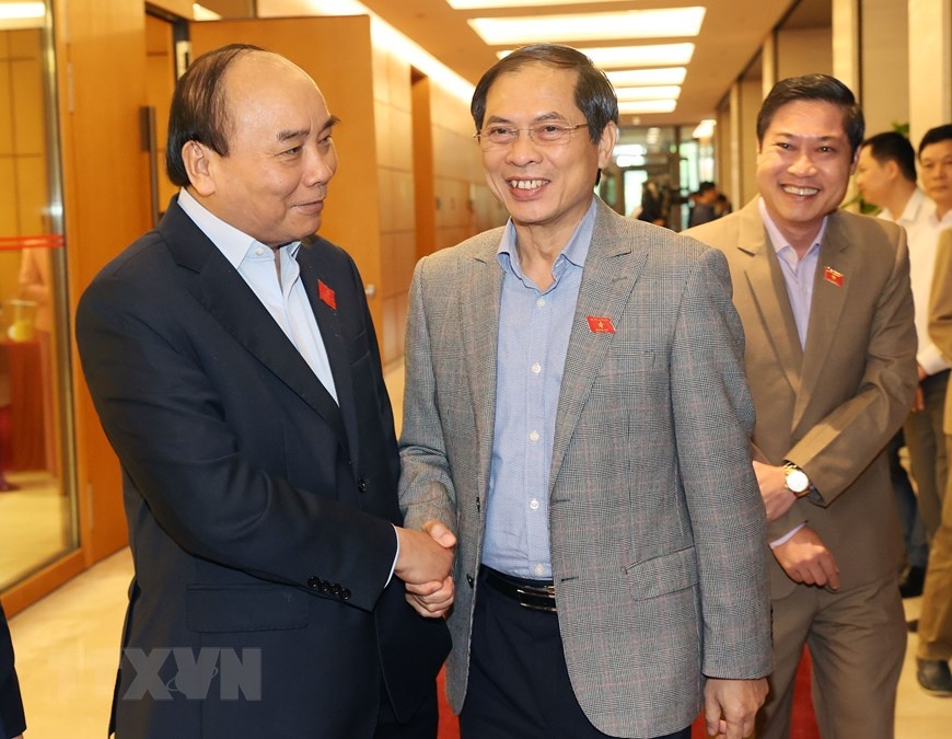 Tong Bi thu du phien thao luan tai Quoc hoi anh 6