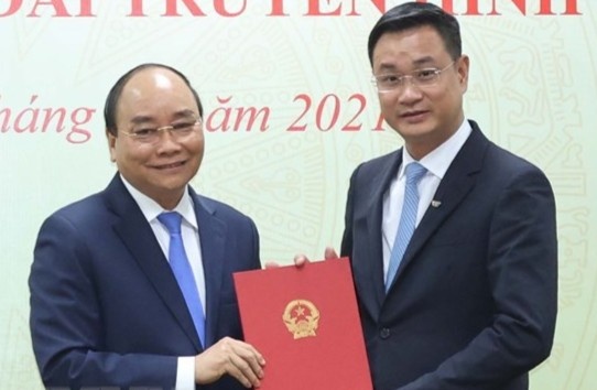 Thu tuong Nguyen Xuan Phuc trao quyet dinh bo nhiem Tong giam doc VTV hinh anh