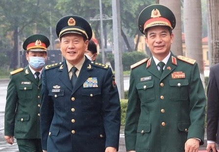 Bo truong Quoc phong Trung Quoc tham chinh thuc Viet Nam hinh anh