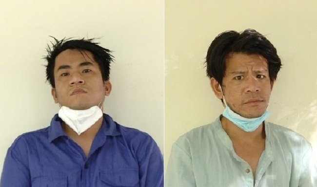 Nhan vien y te van chuyen ma tuy o khu vuc phong toa hinh anh