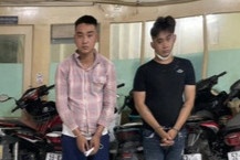 Cong an TP Thu Duc bat bang gay ra hang chuc vu trom xe may hinh anh