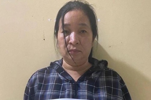 Tam giu nu quai giang bay vay von ngan hang o Thanh Hoa hinh anh