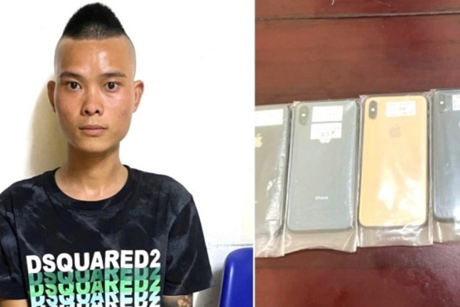 Dot nhap cua hang lay trom 14 dien thoai iPhone hinh anh