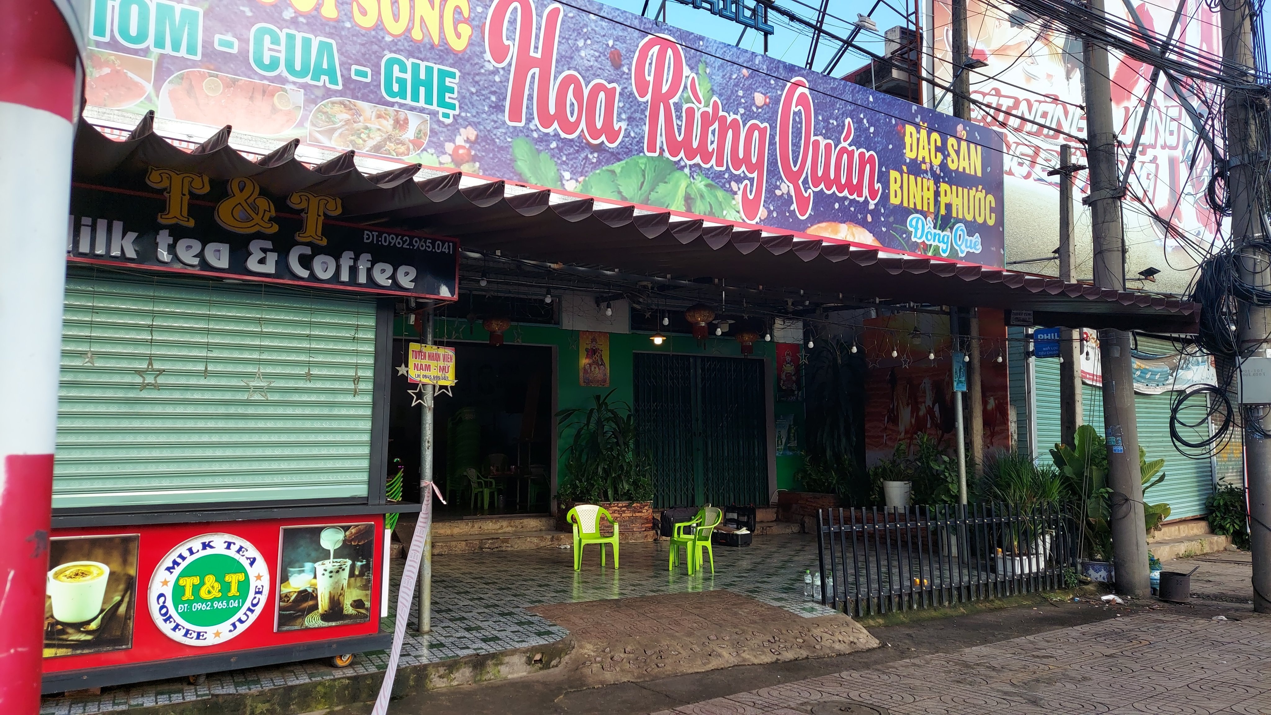 Nam thanh nien bi dam tu vong o quan nhau hinh anh