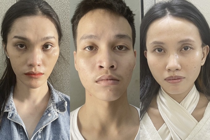 gia gai de trom cap anh 1