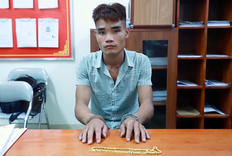 Bat duoc nghi pham cuop 2 day chuyen vang o Bac Giang hinh anh