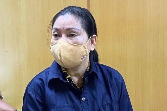 Tu hinh nguoi phu nu ban banh trang nuong vi mua ban gan 10 kg ma tuy hinh anh