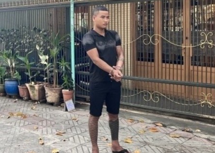 Bat nghi pham truy sat 2 nguoi di xe may o Binh Duong hinh anh