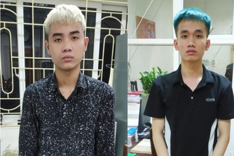 Khoi to nhom thanh nien tu y ban xe may cua nguoi khac hinh anh