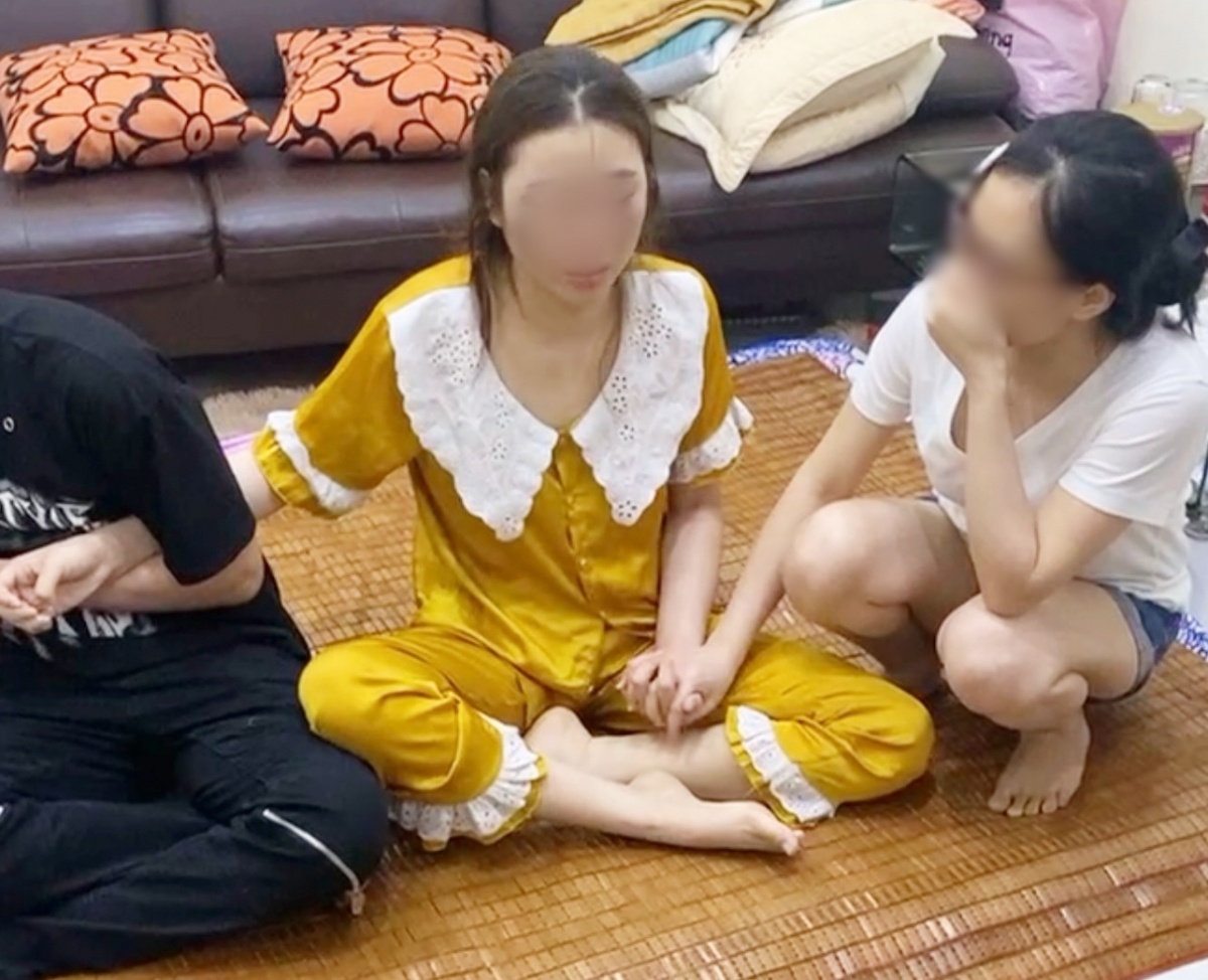 Tam giu bao mau nghi bao hanh be so sinh tai chung cu HH2A Linh Dam hinh anh