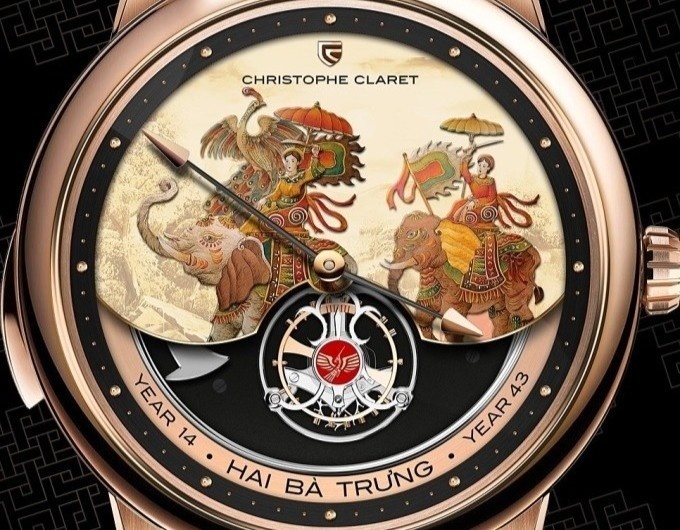 Tranh ve Hai Ba Trung o dong ho Thuy Si dao tac pham cua hoa si Viet? hinh anh