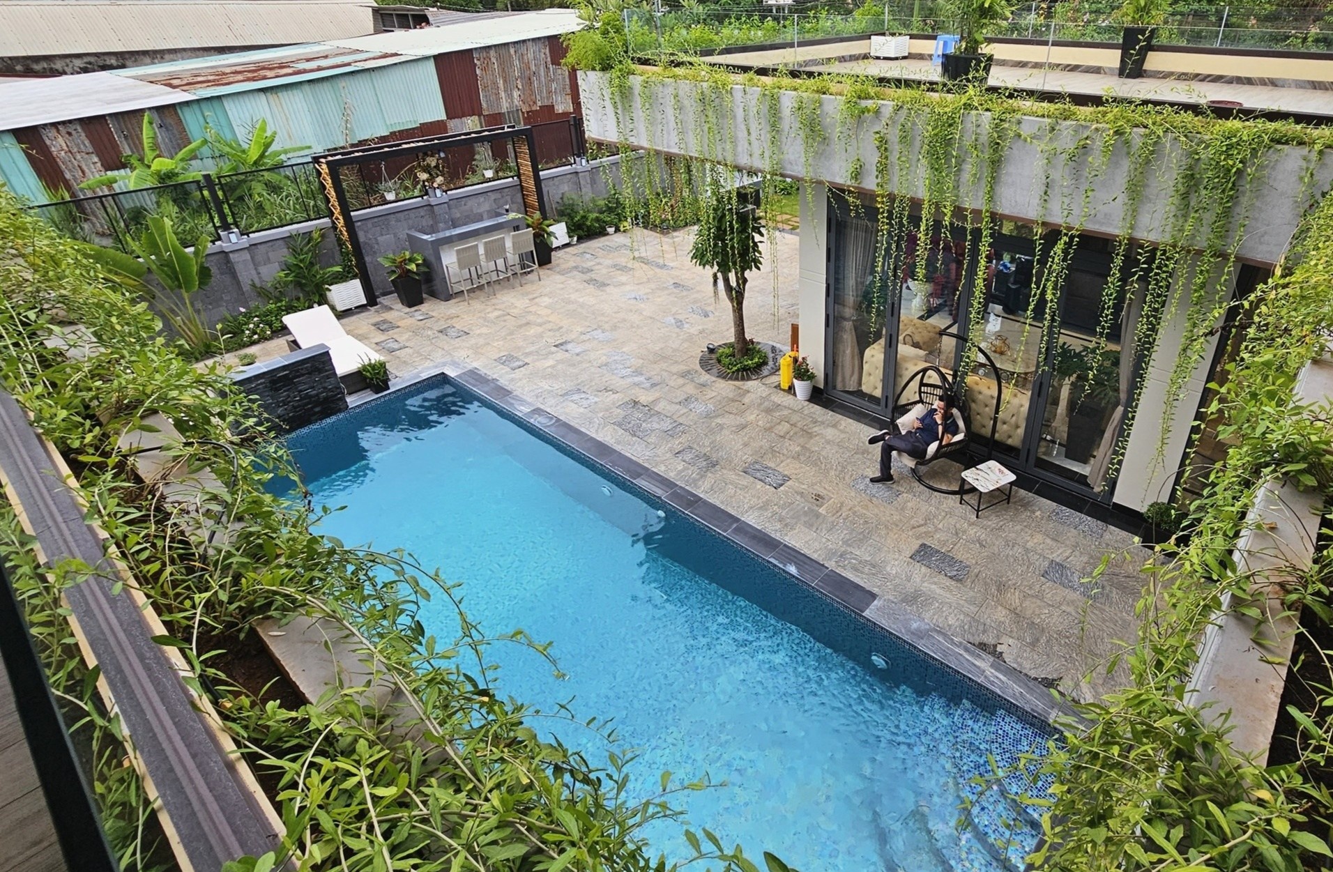 Villa 1.200 m2 tri gia 35 ty dong cua ca si 5 con Quach Thanh Danh hinh anh