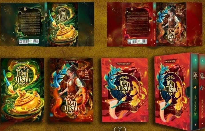 Sach Viet chinh phuc thi truong bang su dep mat va sang tao hinh anh