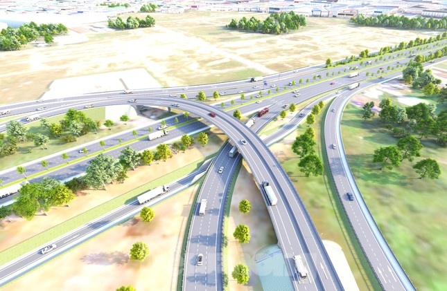 Binh Duong dong tho cong trinh dau tien cua vanh dai 3 TP.HCM hinh anh