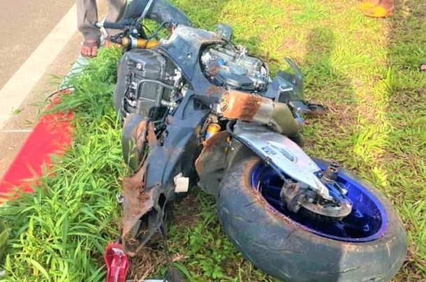 Thanh nien chay xe phan khoi lon gay tai nan la con giam doc so hinh anh