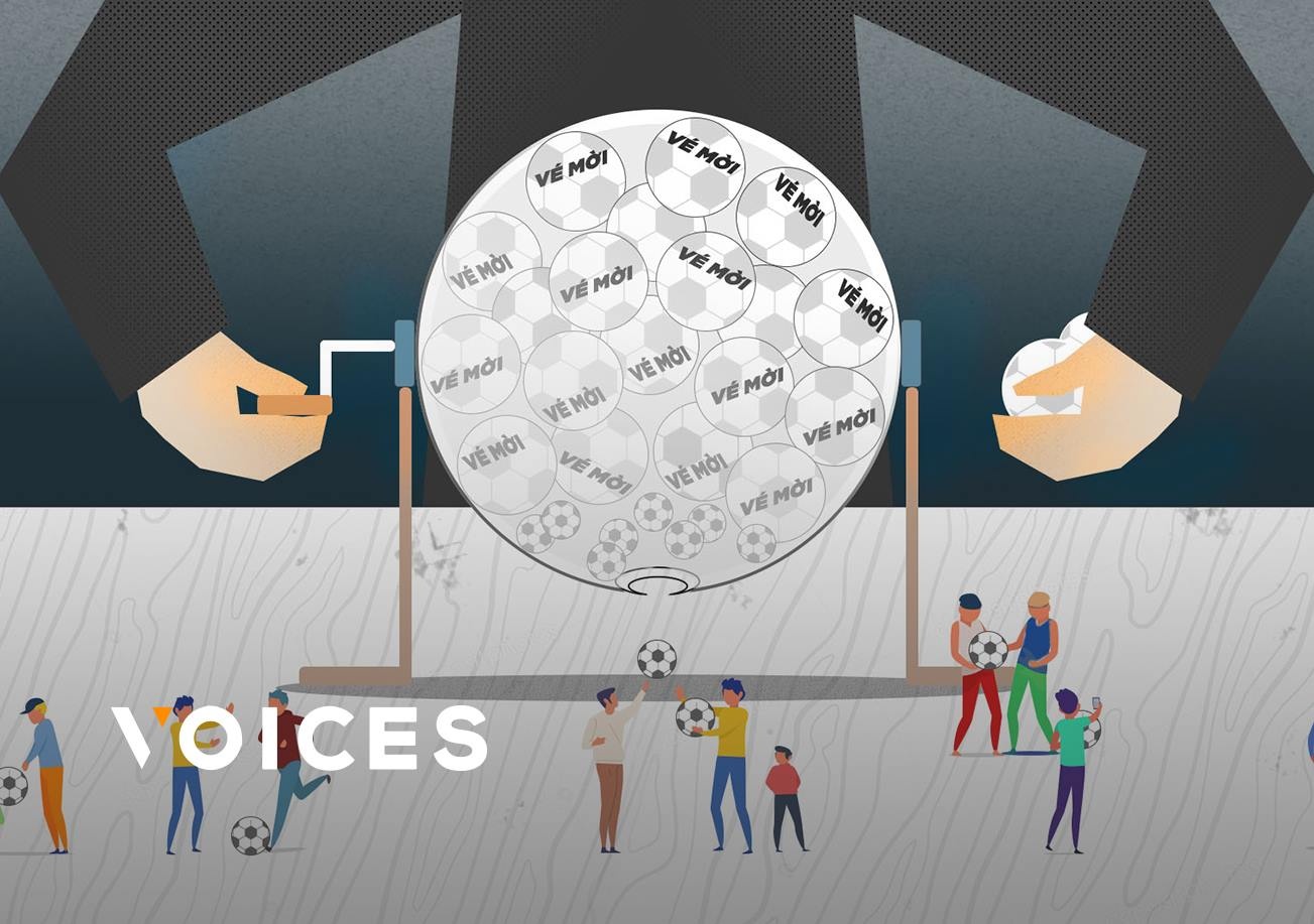 Ve xem bong da: Tien vao tui ai? hinh anh