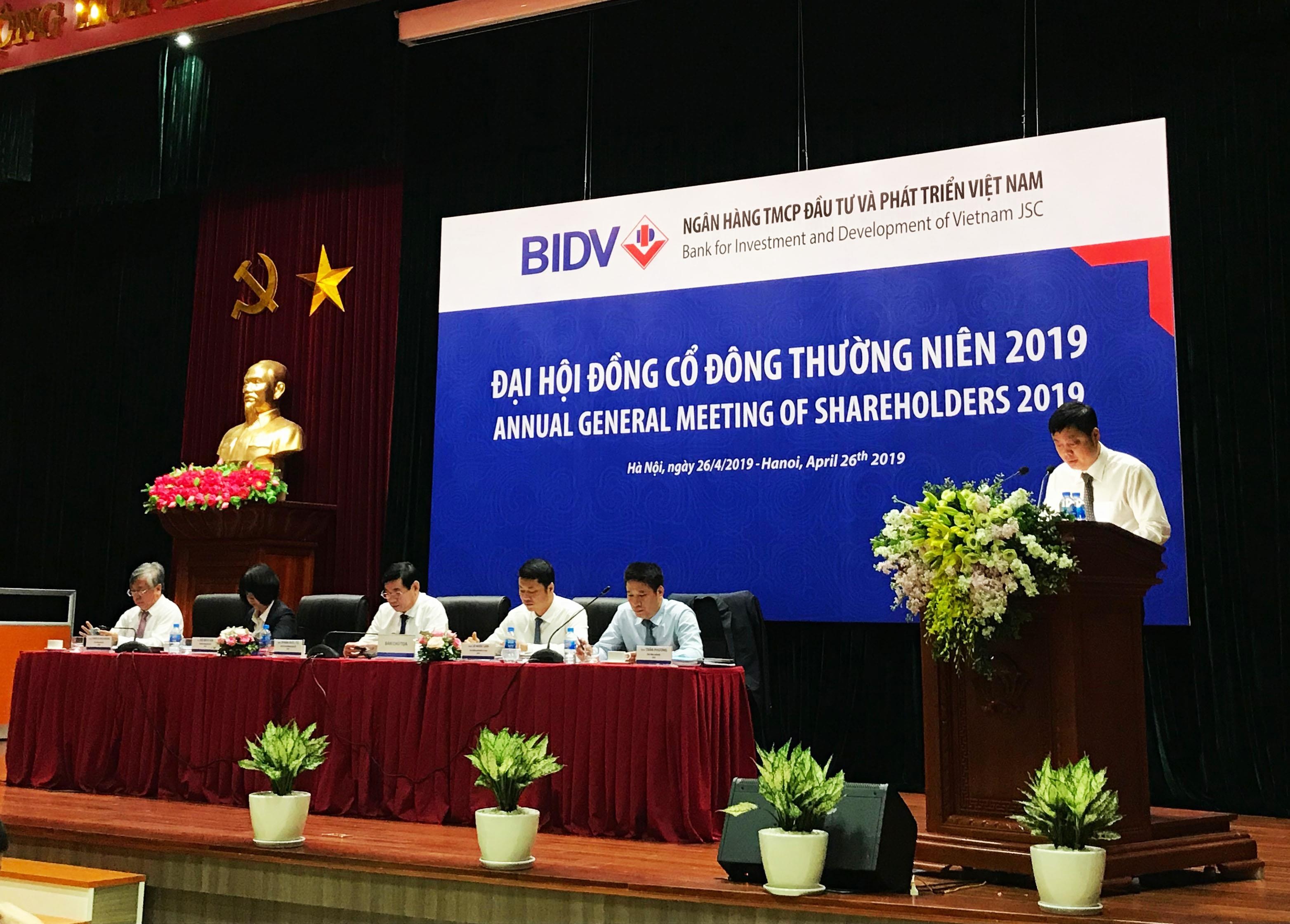 BIDV giam muc tieu loi nhuan nam 2019 hinh anh