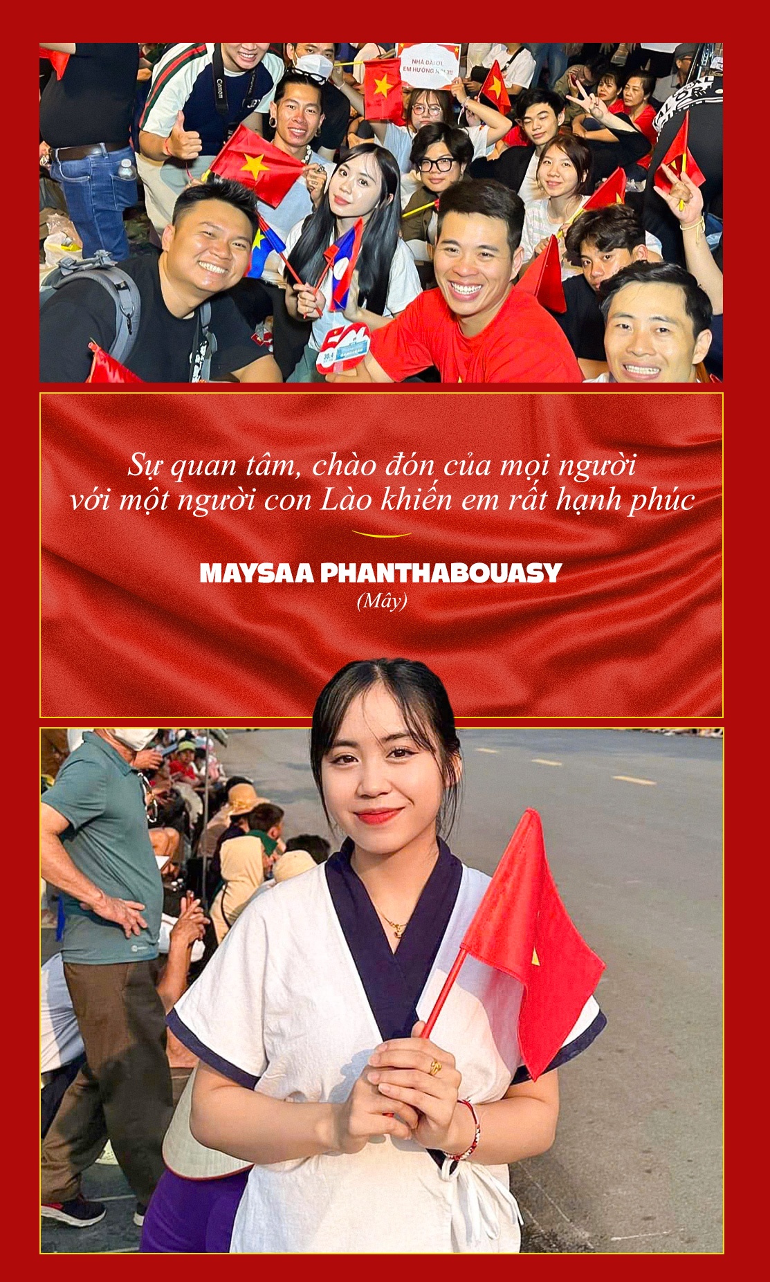 Maysaa Phanthabouasy,  du hoc sinh Lao, tinh huu nghi Viet Lao,  van hoa Viet Nam,  am thuc Viet Nam,  dinh cu Viet Nam,  Dien Bien Phu,  Giai phong mien Nam anh 10