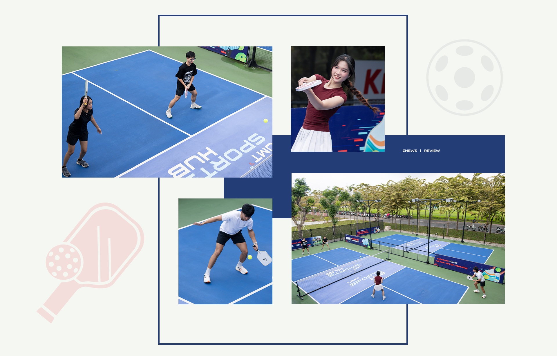 pickleball,  UMT Sport Hub,  Dai hoc,  TP HCM anh 3