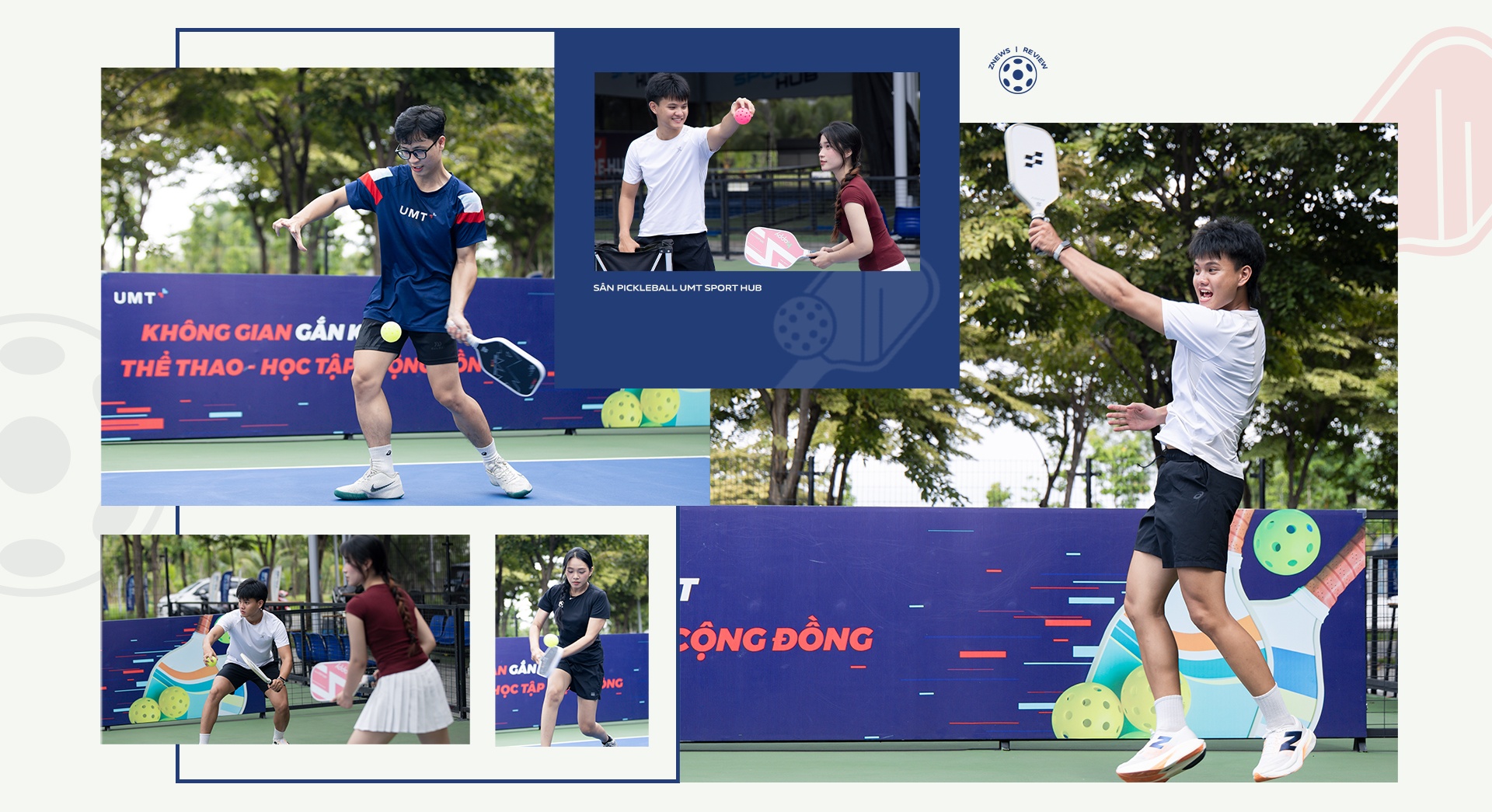pickleball,  UMT Sport Hub,  Dai hoc,  TP HCM anh 11