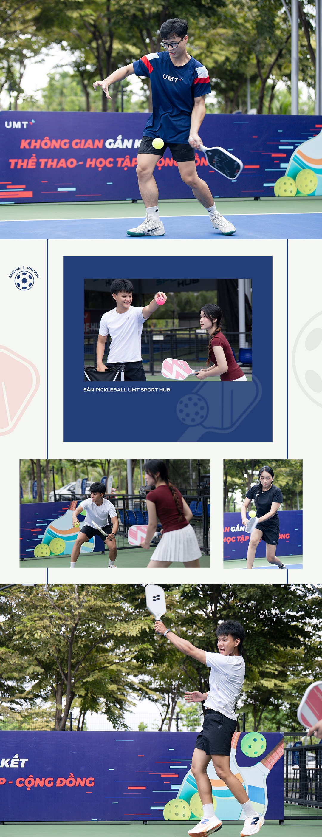 pickleball,  UMT Sport Hub,  Dai hoc,  TP HCM anh 12