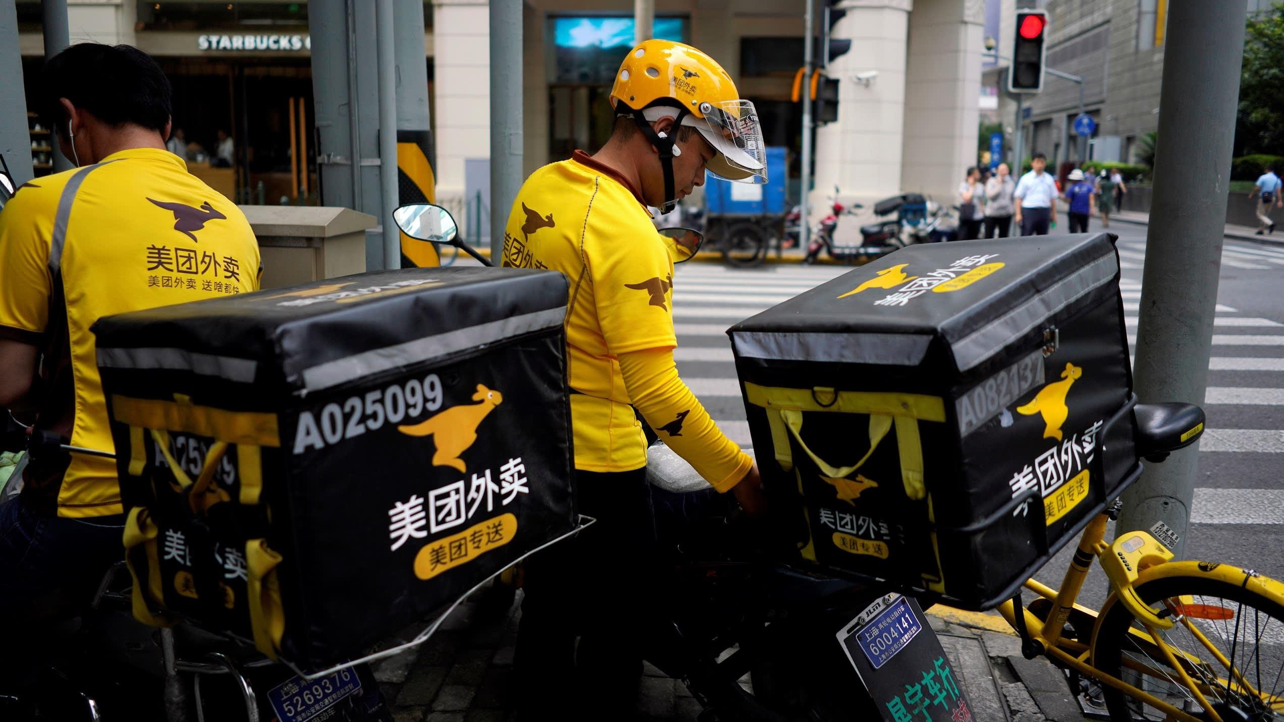 Ung dung giao do an nhan chim Trung Quoc trong bien rac thai nhua hinh anh