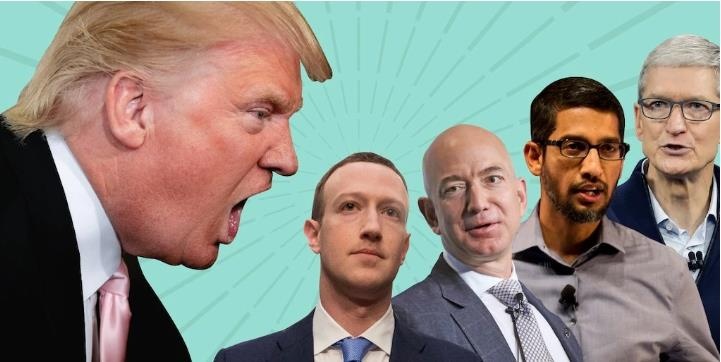 Bi dieu tra, gia tri Amazon, Apple, Facebook va Google bay 33 ty USD hinh anh