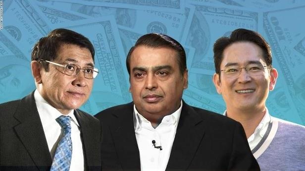 Cac gia toc giau nhat chau A nhieu tien den muc nao hinh anh