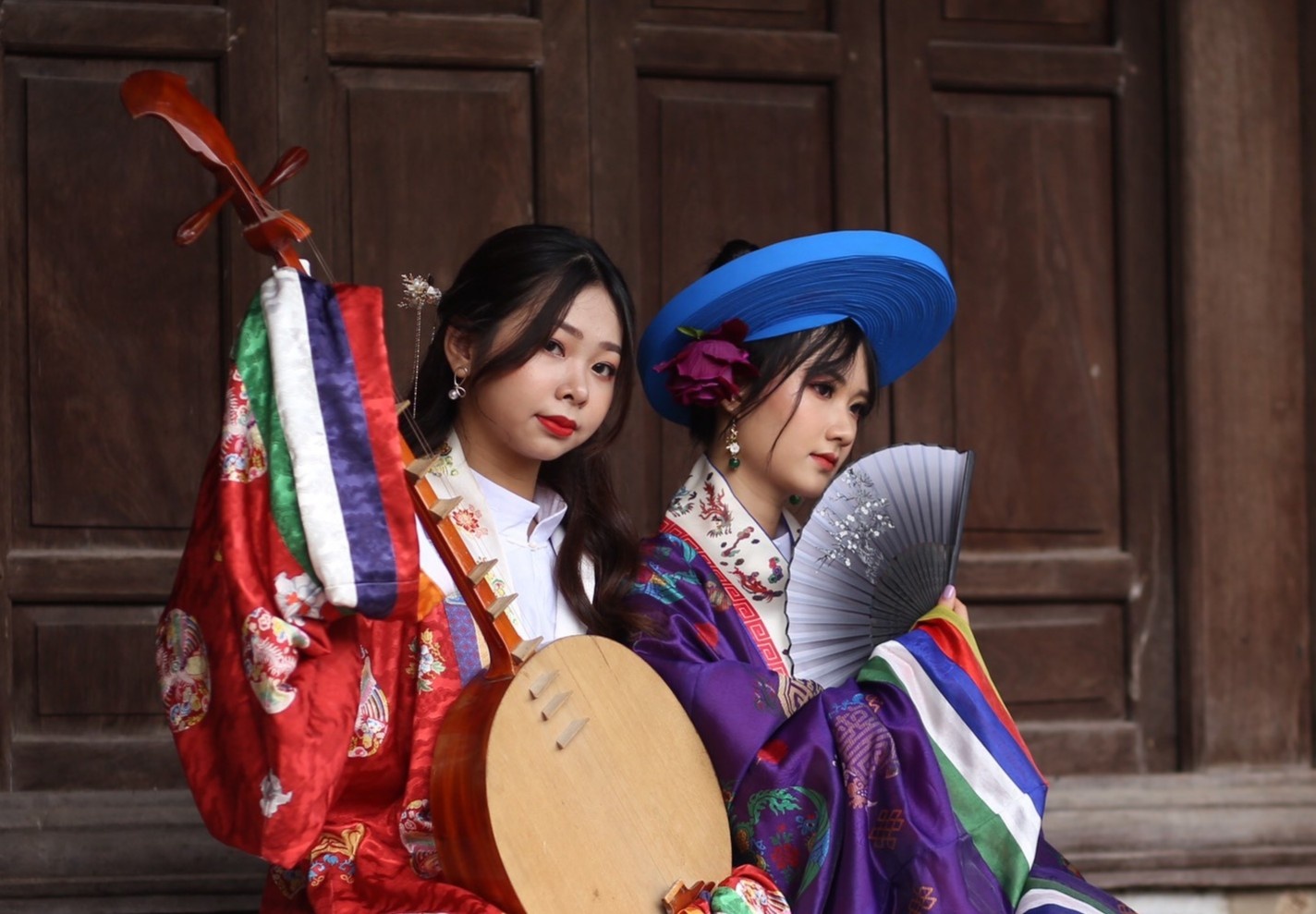 Chum anh ky yeu mac Viet phuc cua hoc sinh lop 12 o Nam Dinh anh 7