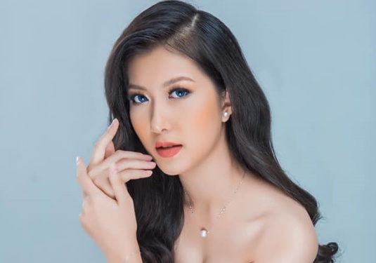 Nu sinh DH Cong nghiep TP.HCM cao 1,72 m, thi Hoa hau Viet Nam 2020 hinh anh